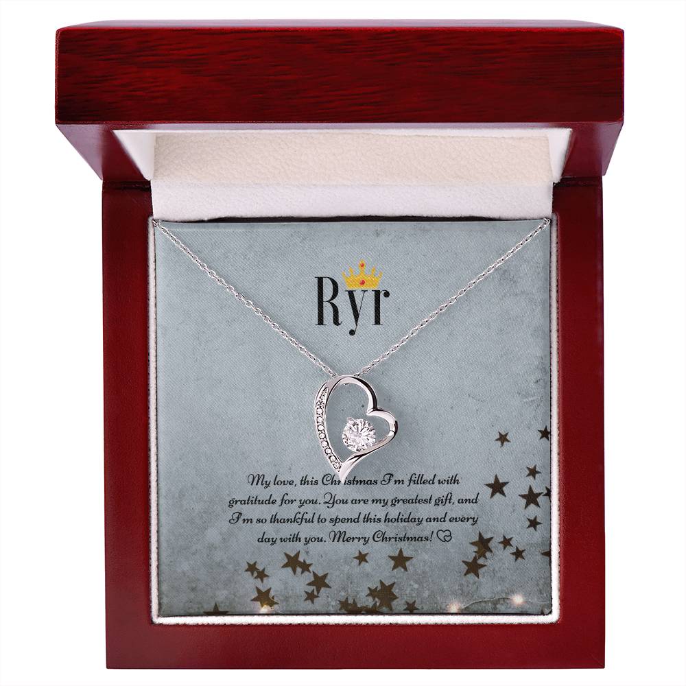 Ryr Jewelry - Forever Love Necklace Best Gifts for Wife from Husband - For Christmas