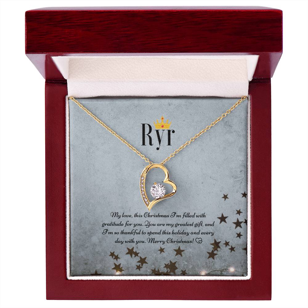 Ryr Jewelry - Forever Love Necklace Best Gifts for Wife from Husband - For Christmas