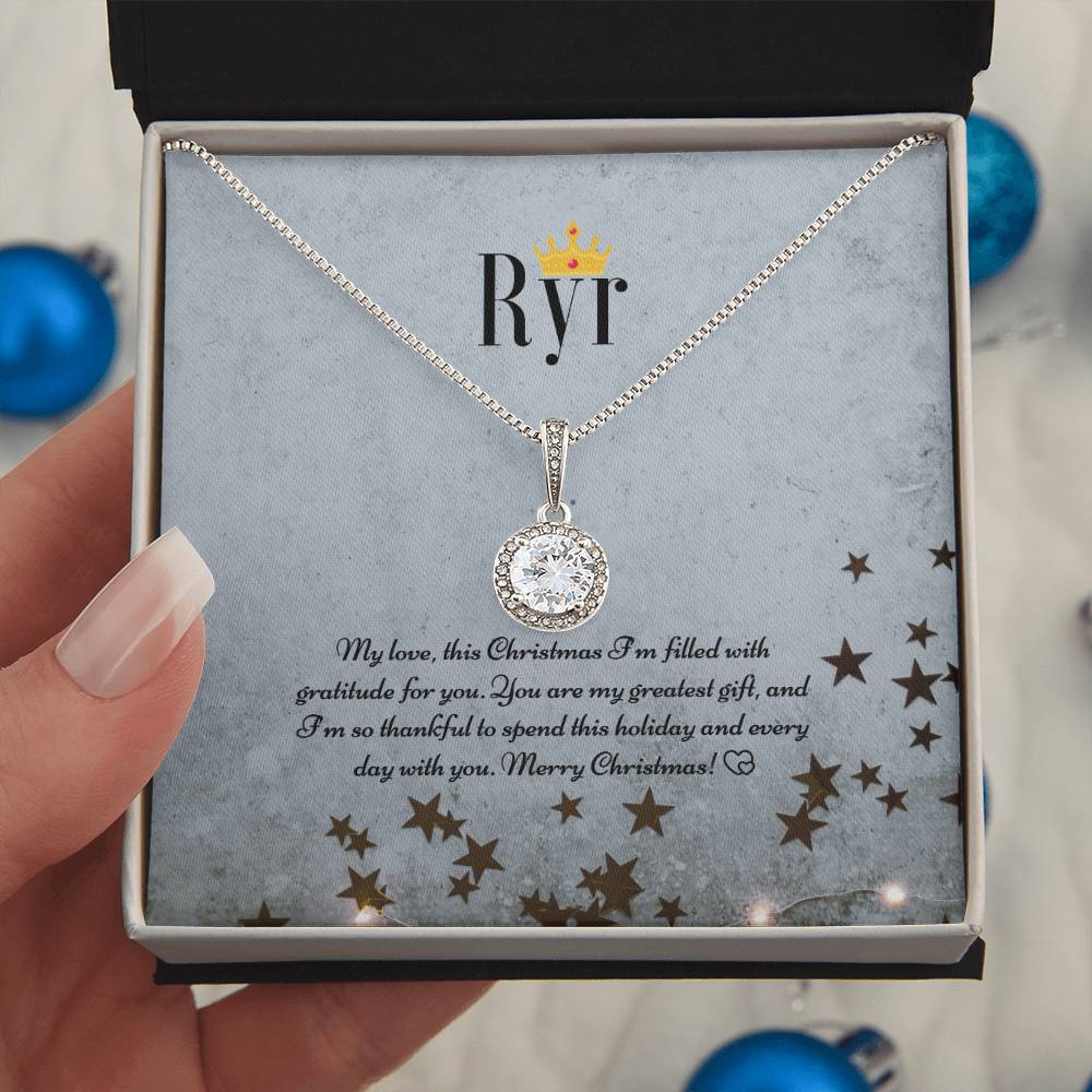 Ryr Jewelry - Eternal Hope Necklace - Sparkling Joy Christmas Necklace Gift for Her