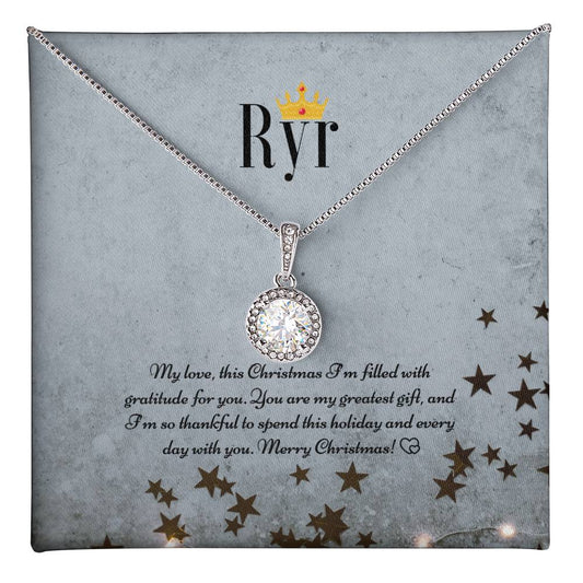 Ryr Jewelry - Eternal Hope Necklace - Sparkling Joy Christmas Necklace Gift for Her