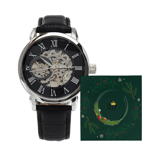 Ryr Jewelry - Openwork Watch - Christmas Gift For Men