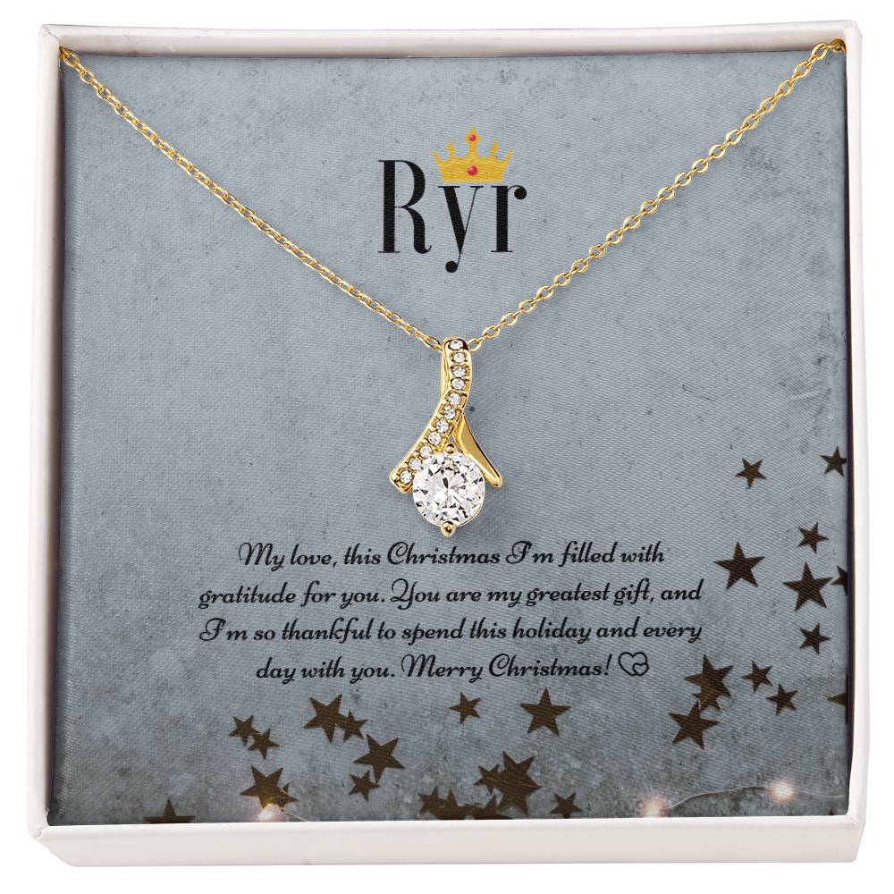 Ryr Jewelry - Alluring Beauty Necklace - The Ultimate Christmas Necklace Gift for Her