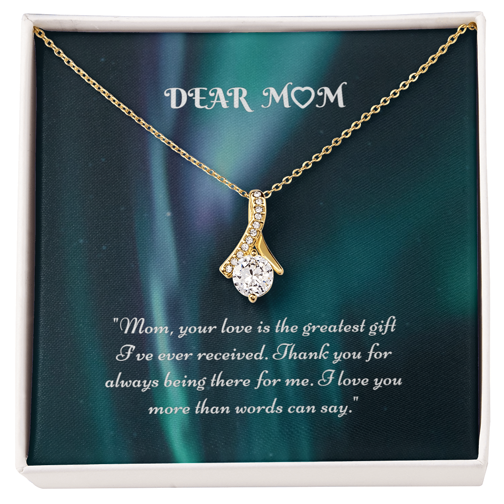 Ryr Jewelry - Alluring Beauty Necklace - The Ultimate Christmas Necklace Gift for Mom