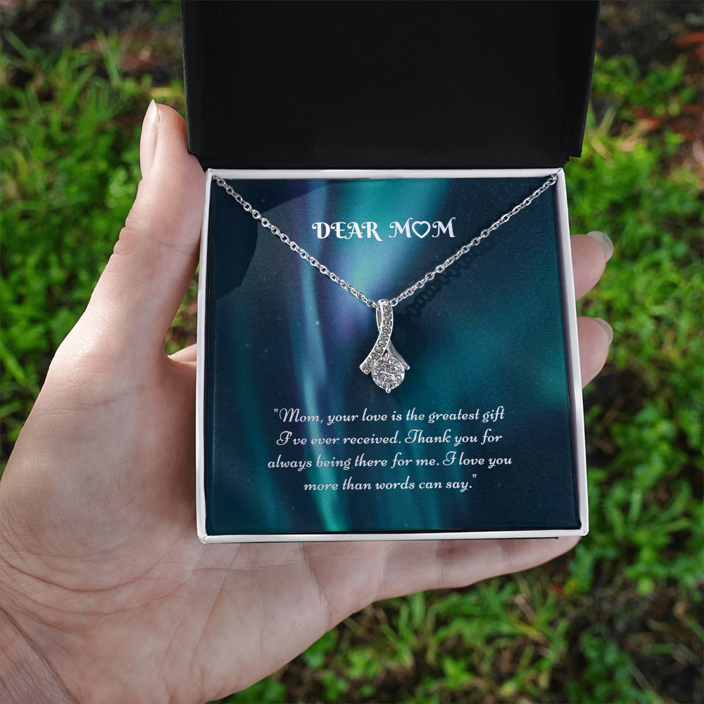 Ryr Jewelry - Alluring Beauty Necklace - The Ultimate Christmas Necklace Gift for Mom