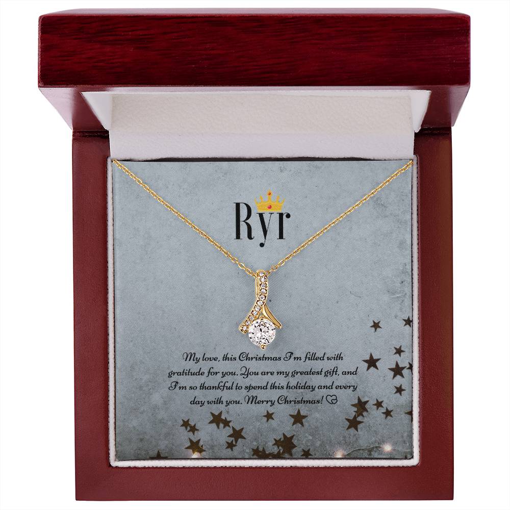 Ryr Jewelry - Alluring Beauty Necklace - The Ultimate Christmas Necklace Gift for Her