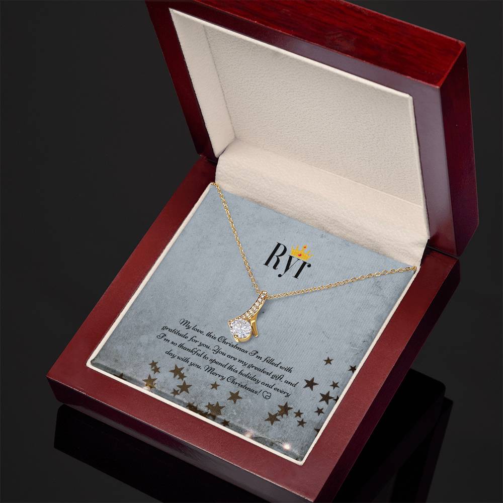 Ryr Jewelry - Alluring Beauty Necklace - The Ultimate Christmas Necklace Gift for Her