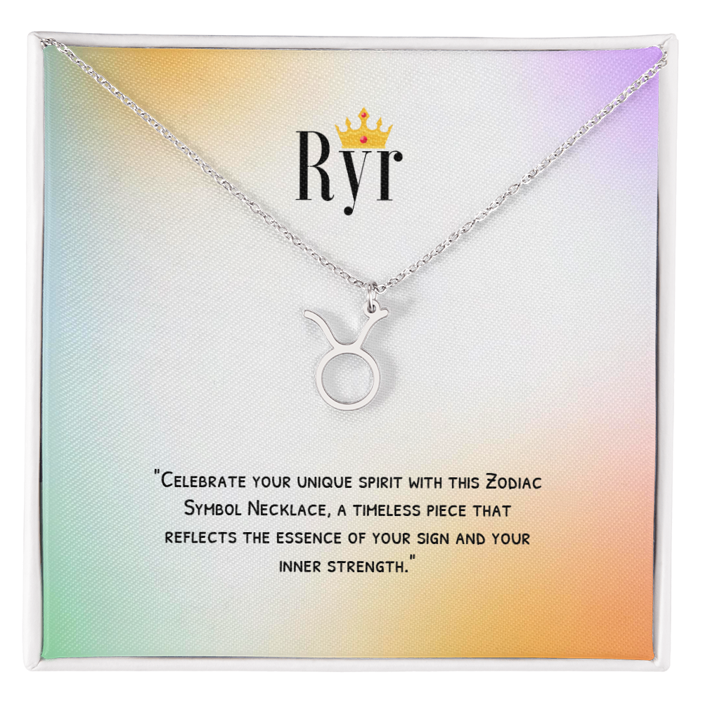 Ryr Jewelry - Zodiac Symbol Necklace - Best Gift for Women