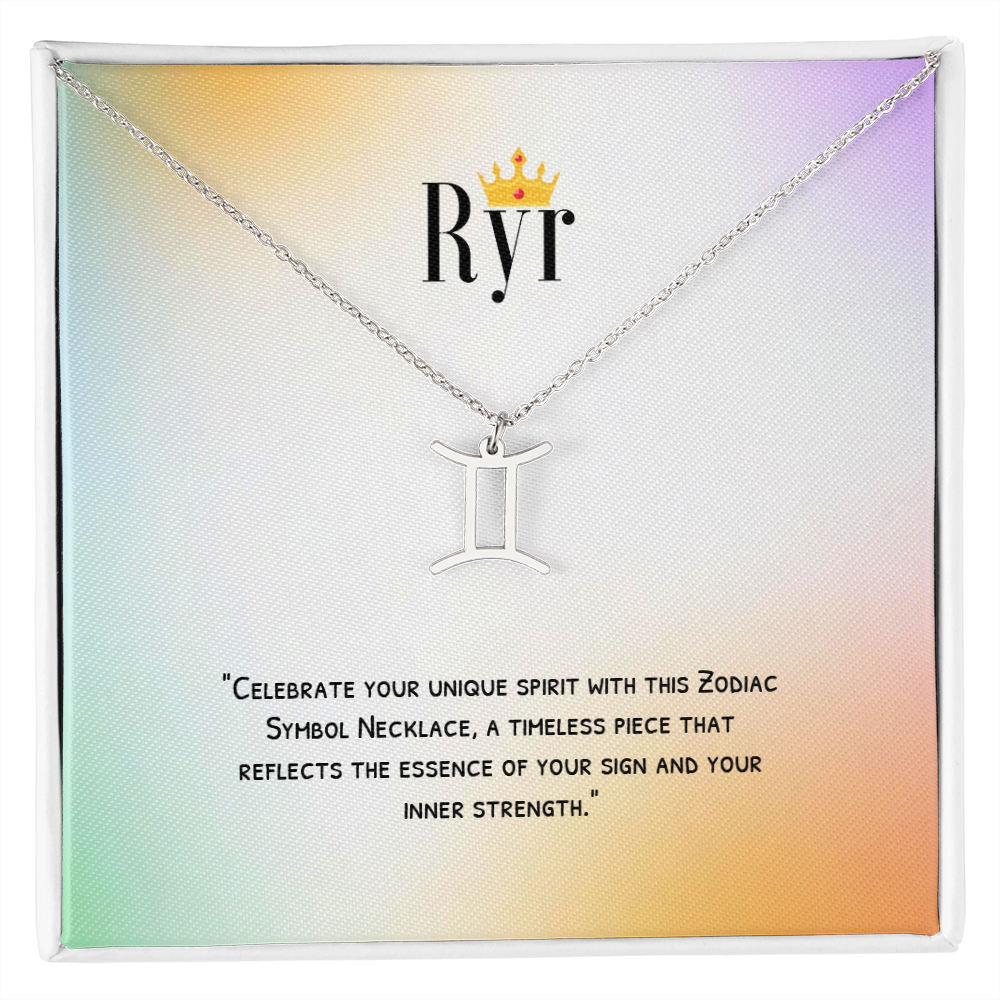 Ryr Jewelry - Zodiac Symbol Necklace - Best Gift for Women