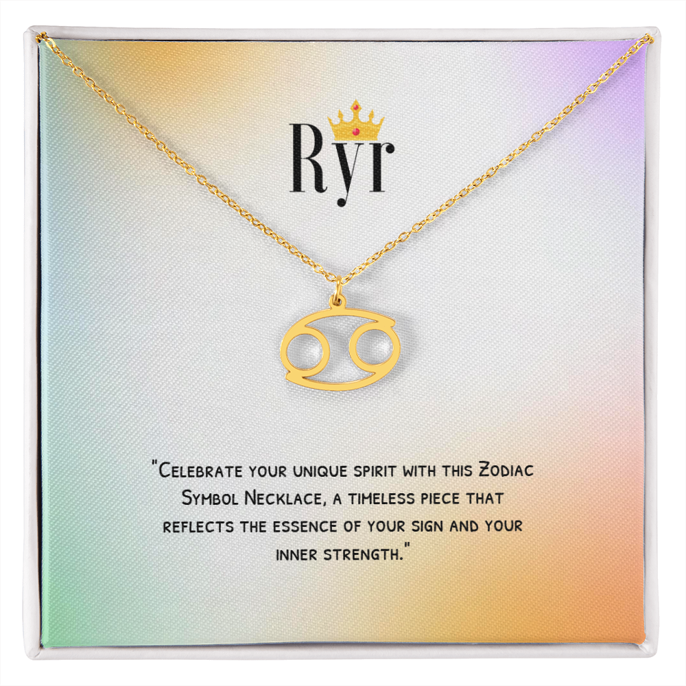 Ryr Jewelry - Zodiac Symbol Necklace - Best Gift for Women