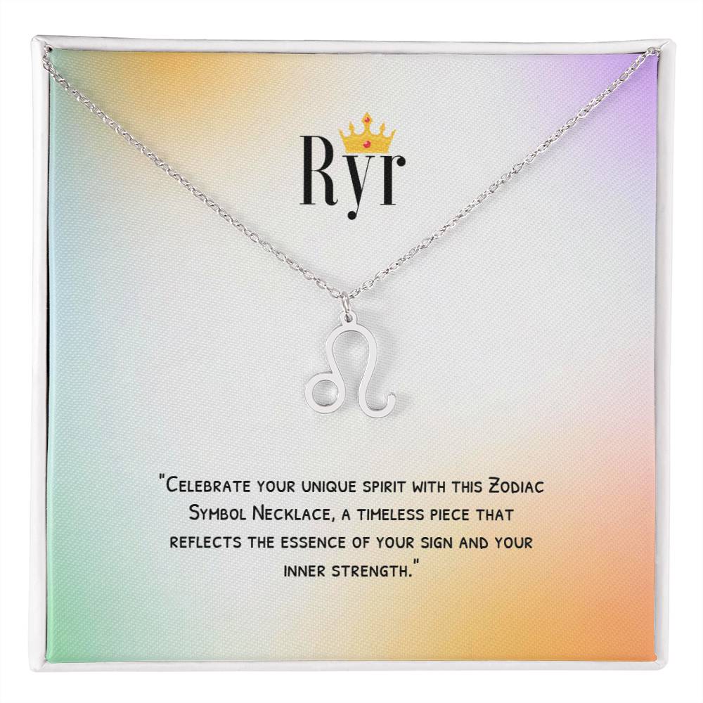 Ryr Jewelry - Zodiac Symbol Necklace - Best Gift for Women