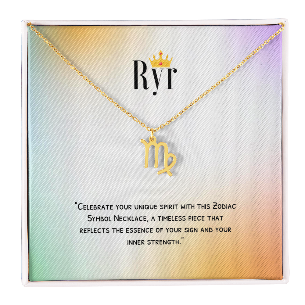 Ryr Jewelry - Zodiac Symbol Necklace - Best Gift for Women