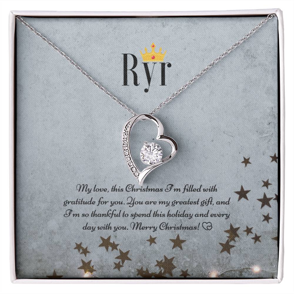 Ryr Jewelry - Forever Love Necklace Best Gifts for Wife from Husband - For Christmas