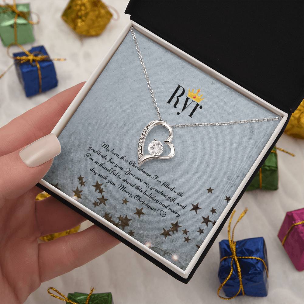 Ryr Jewelry - Forever Love Necklace Best Gifts for Wife from Husband - For Christmas