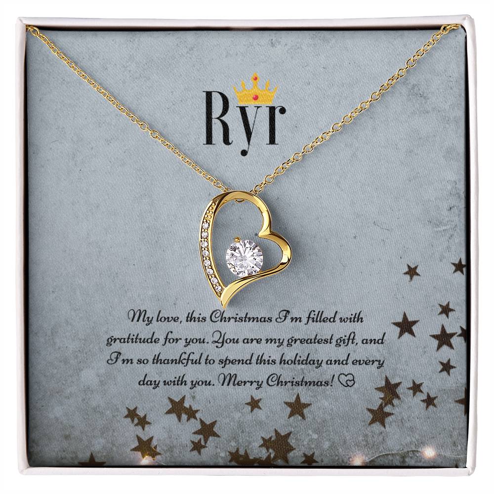 Ryr Jewelry - Forever Love Necklace Best Gifts for Wife from Husband - For Christmas